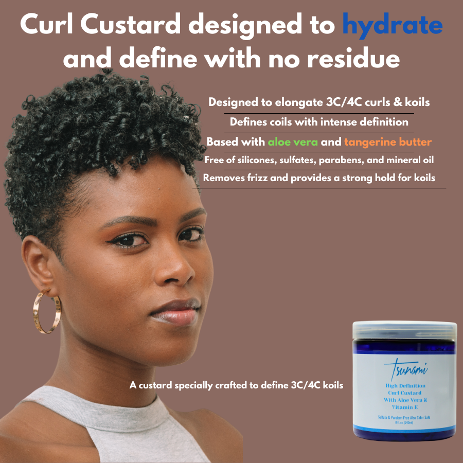 Tsunami High Definition Curl Custard | Define, Shape & Nourish Curls