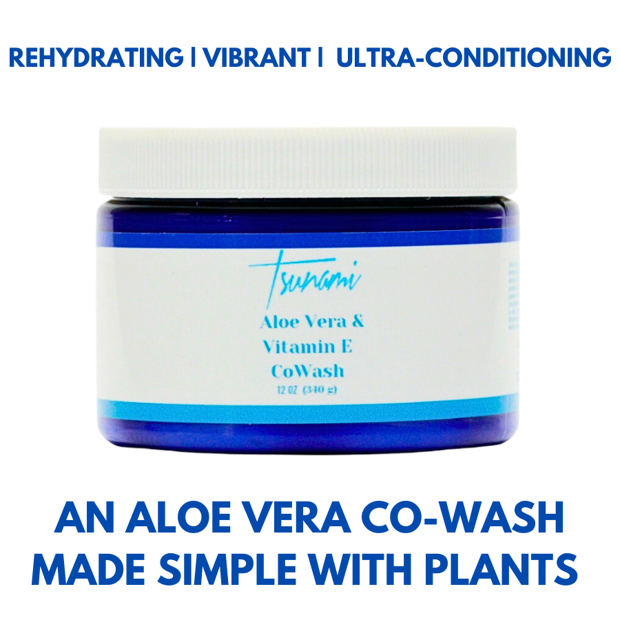 Tsunami Aloe Vera & Vitamin E Co-Wash | Hydrating, Nourishing & Frizz-Defying Curly Hair