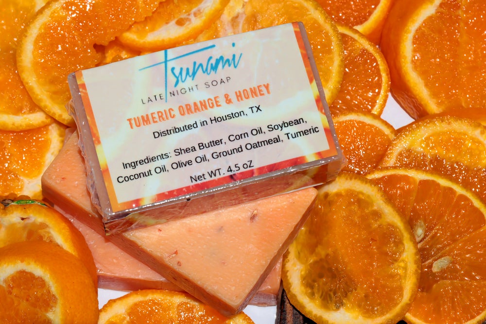 Tsunami Late Night Soap - Turmeric Orange & Honey