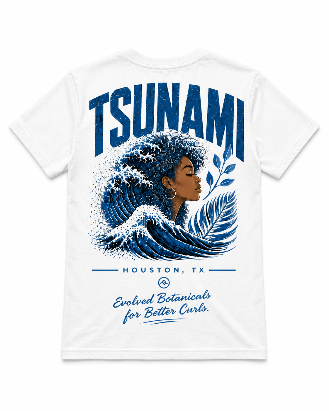 Tsunami Waterfall Tee (black)