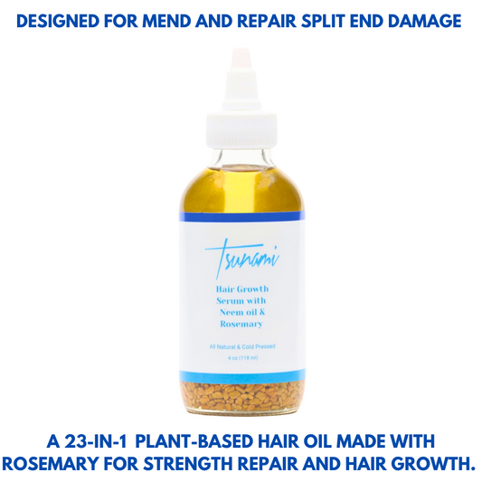 Tsunami 23-in-1 Hair Growth Serum w/ Neem Oil, Rosemary & Fenugreek | Nourish & Strengthen Hair