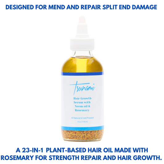 Tsunami 23-in 1 Hair Growth Serum w/ Neem Oil Rosemary & Fenugreek