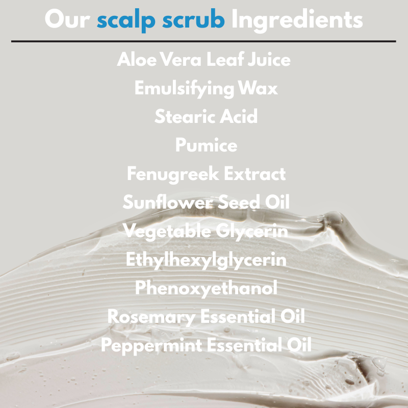 Tsunami Aloe Vera, Fenugreek & Rosemary Botanical Scalp Exfoliant