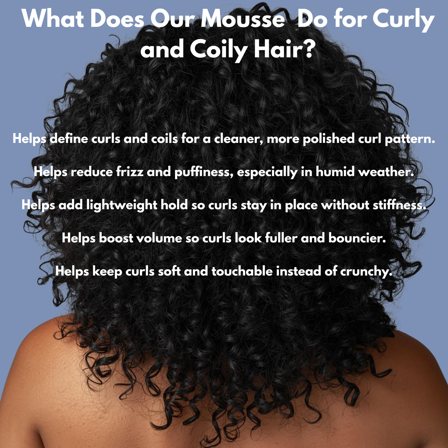 Tsunami Curl Defining Mousse with Flaxseed & Aloe Vera | Enhance, Define & Hold Curls