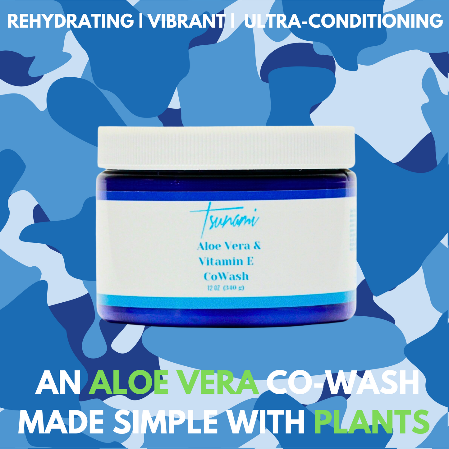 Tsunami Aloe Vera & Vitamin E Co-Wash