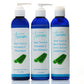 Tsunami wash & go bundle with Shea Butter Aloe Vera and Vitamin E shampoo, conditioner , and leave in conditioner